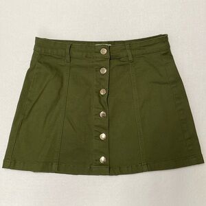 Forever 21 button-down mini skirt size 26